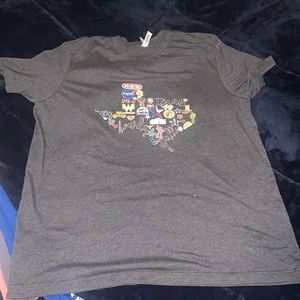 5/$25 Bella Canvas - Texas favorites tee size 2xl, whataburger, HEB, buccees
